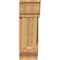 Ekena Millwork Traditional Traditional Rough Sawn Bracket w/ Offset Brace, Western Red Cedar, 8"W x 20"D x 24"H BKT0806X20X24TRA01RWR - alternate 2